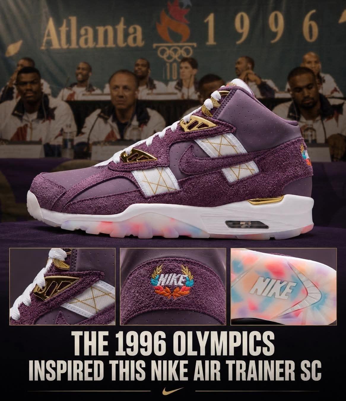 「梦回1996!这双Nike把亚特兰大奥运穿在脚上✨」